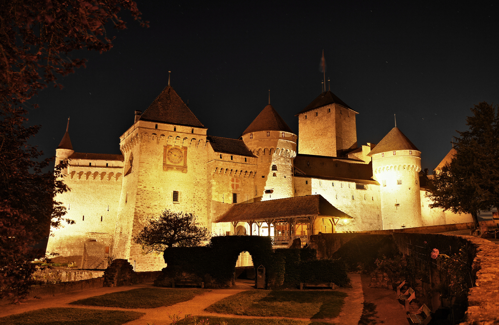 Das Schloss am Genfersee