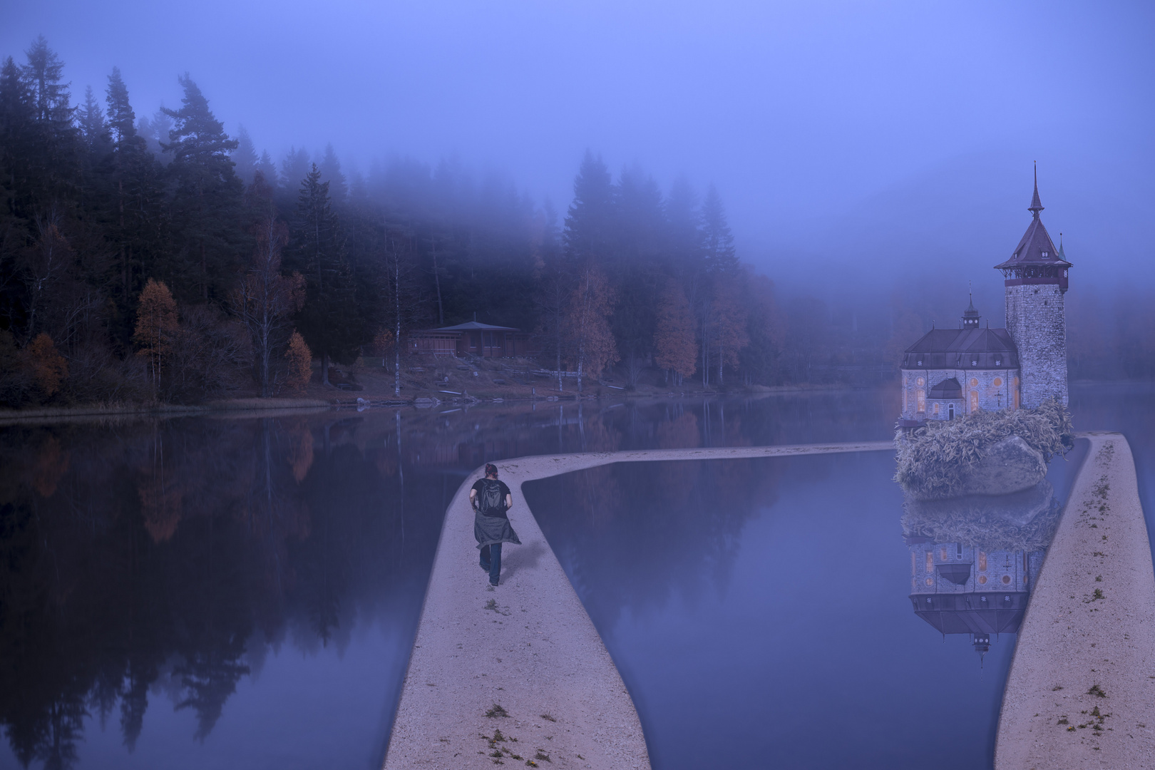 Das Schloss am/ im See 