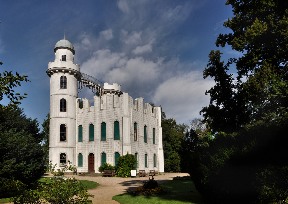 Das Schloss auf der Pfaueninsel