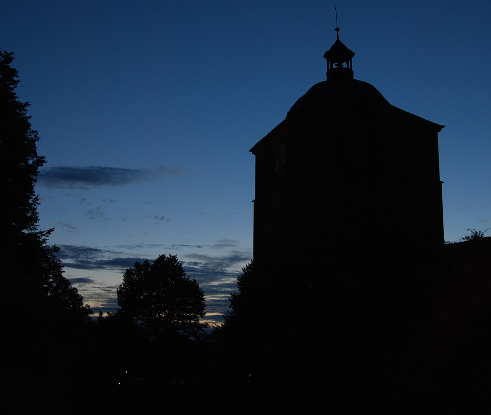 Das Schloss bei Nacht