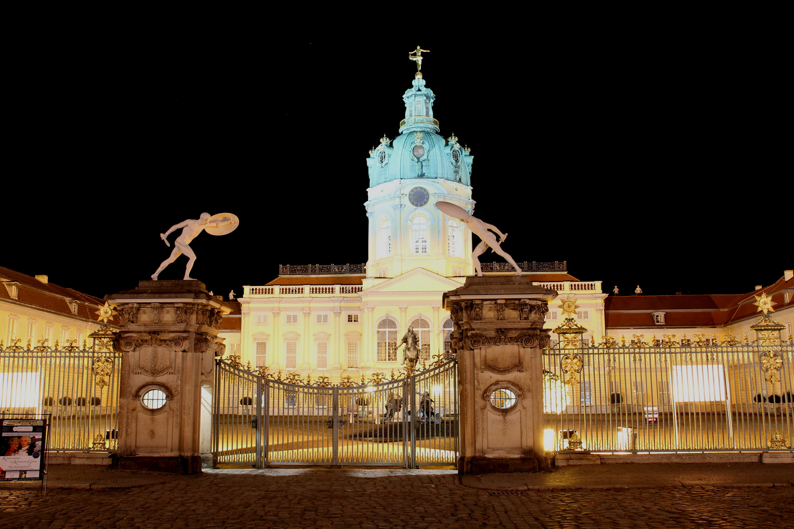 Das Schloss Charlottenburg in Berlin: