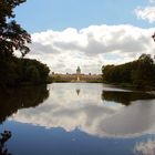 Das Schloss Charlottenburg in Mitten eines wunderschönen Parks