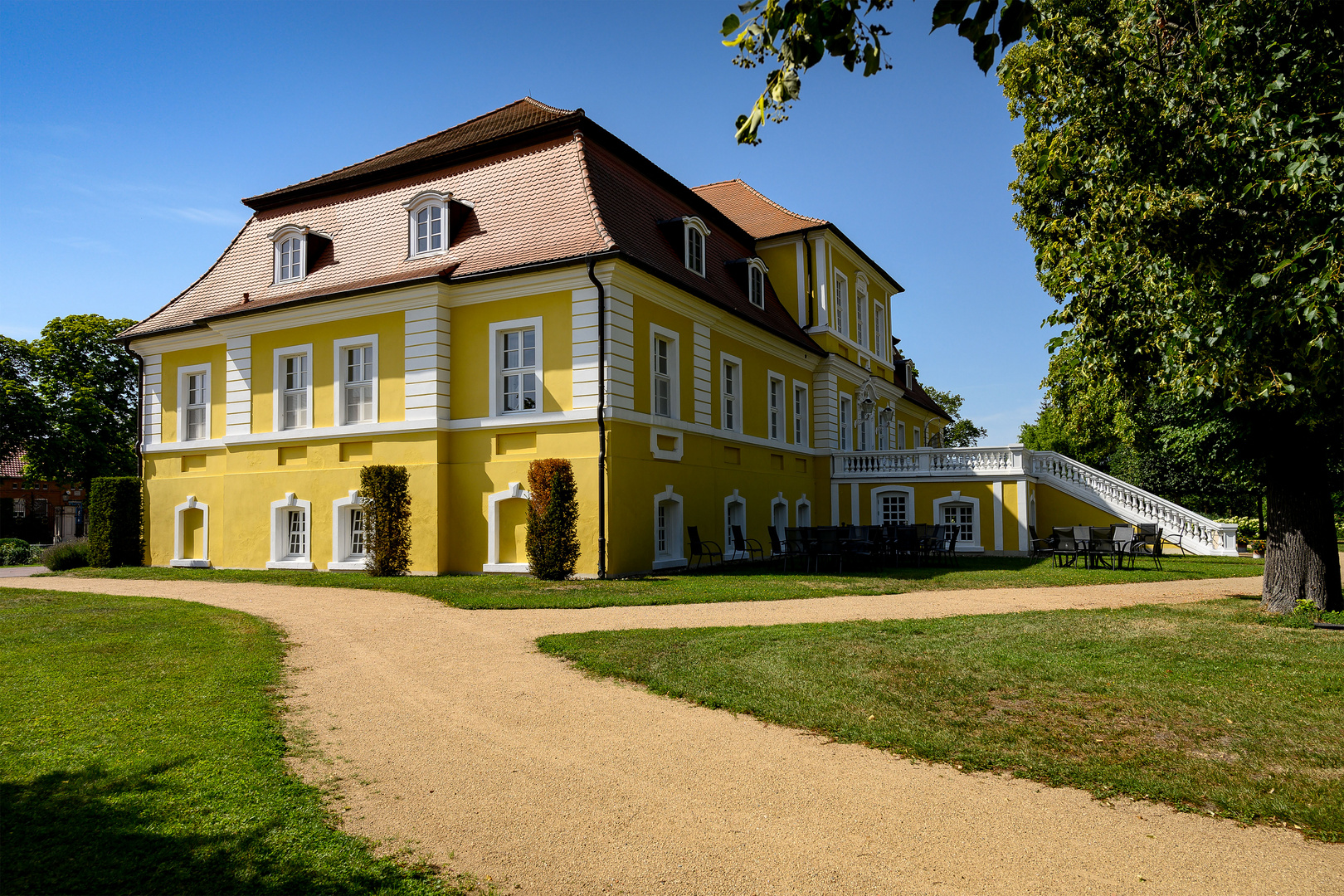 Das Schloss Döbbelin in der Altmark nahe Stendal_4