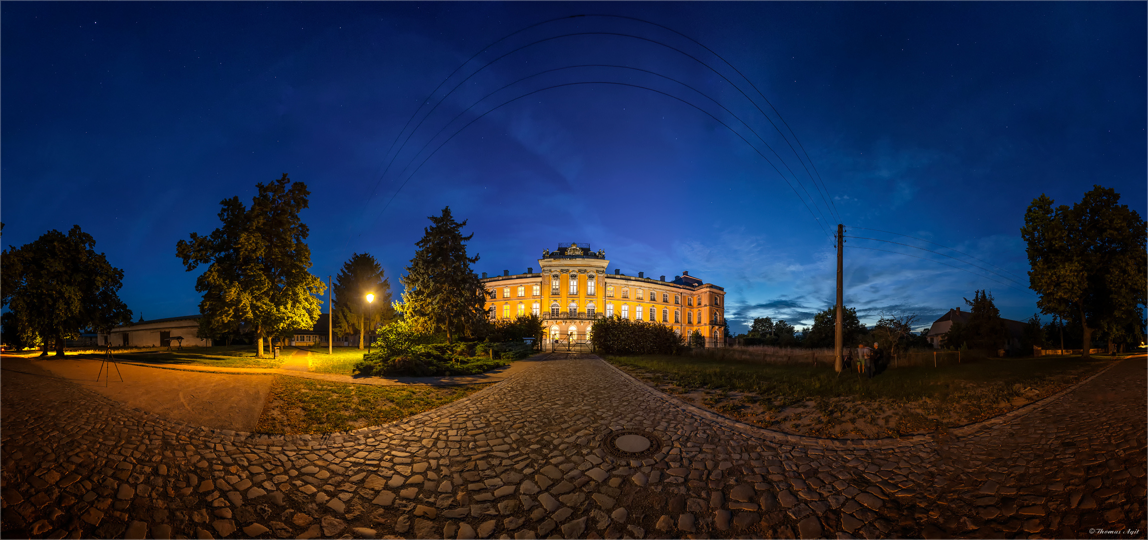 Das Schloss Dornburg...