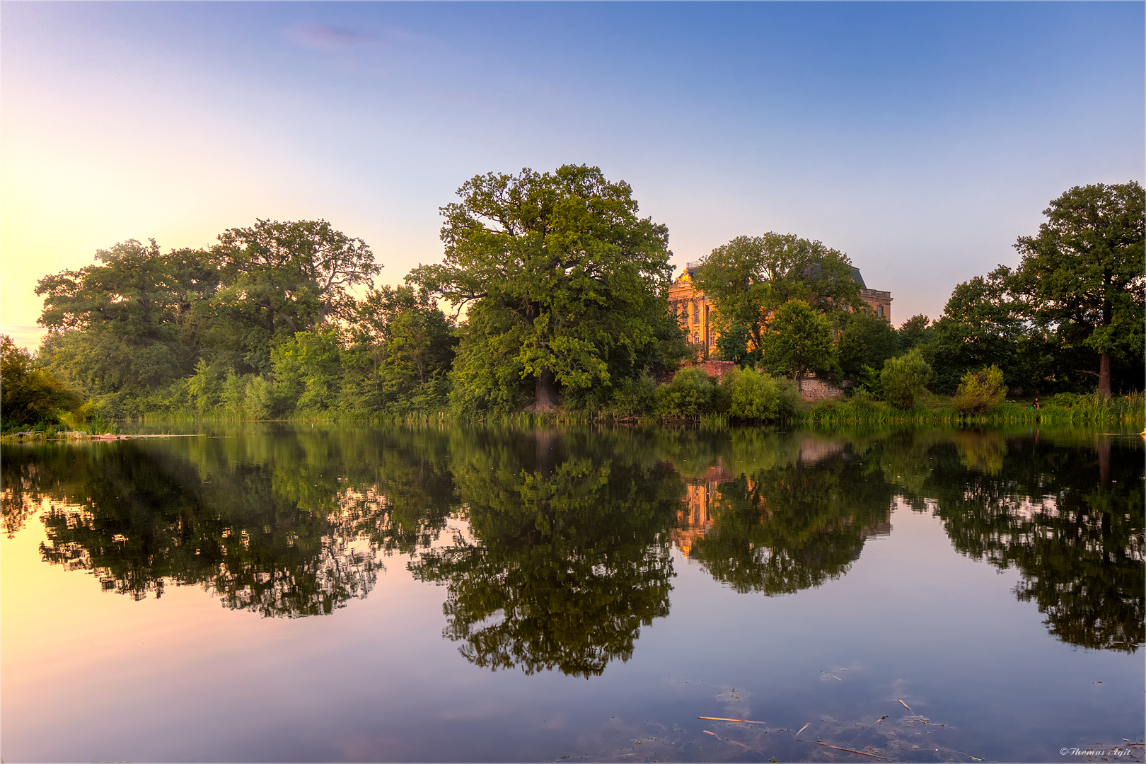 Das Schloss Dornburg...