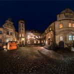 Das Schloss Hohenerxleben panoramisiert...