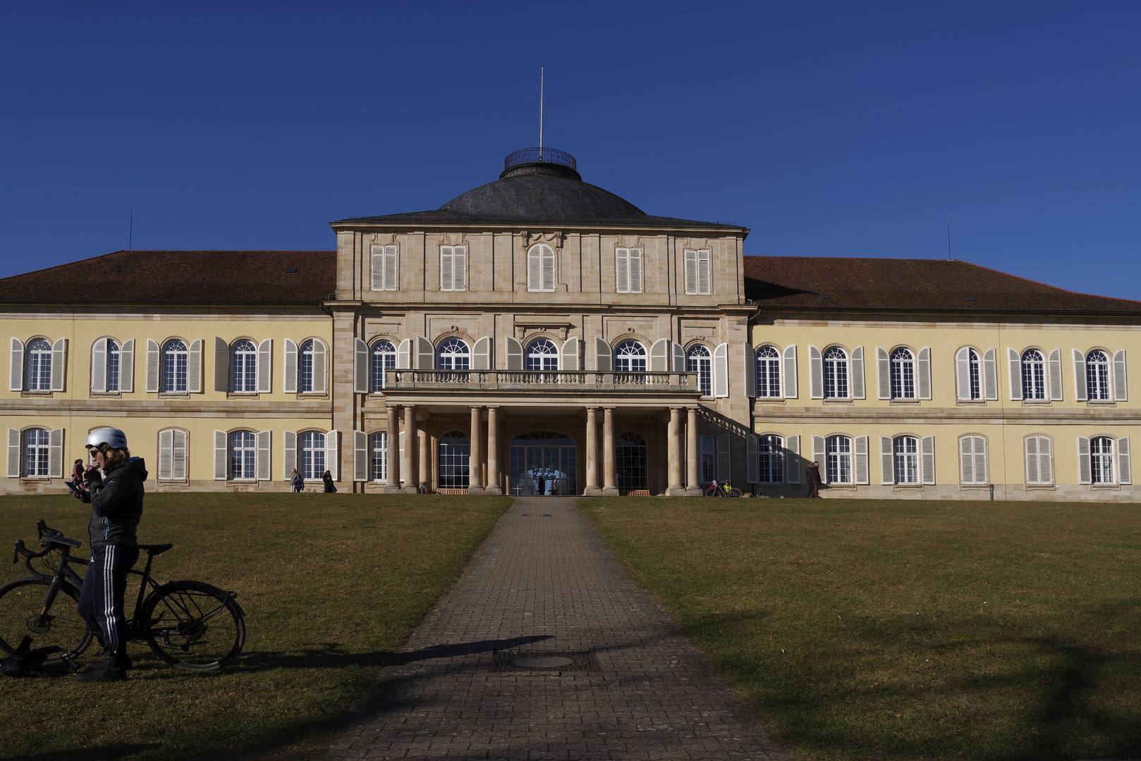 ...das Schloss Hohenheim