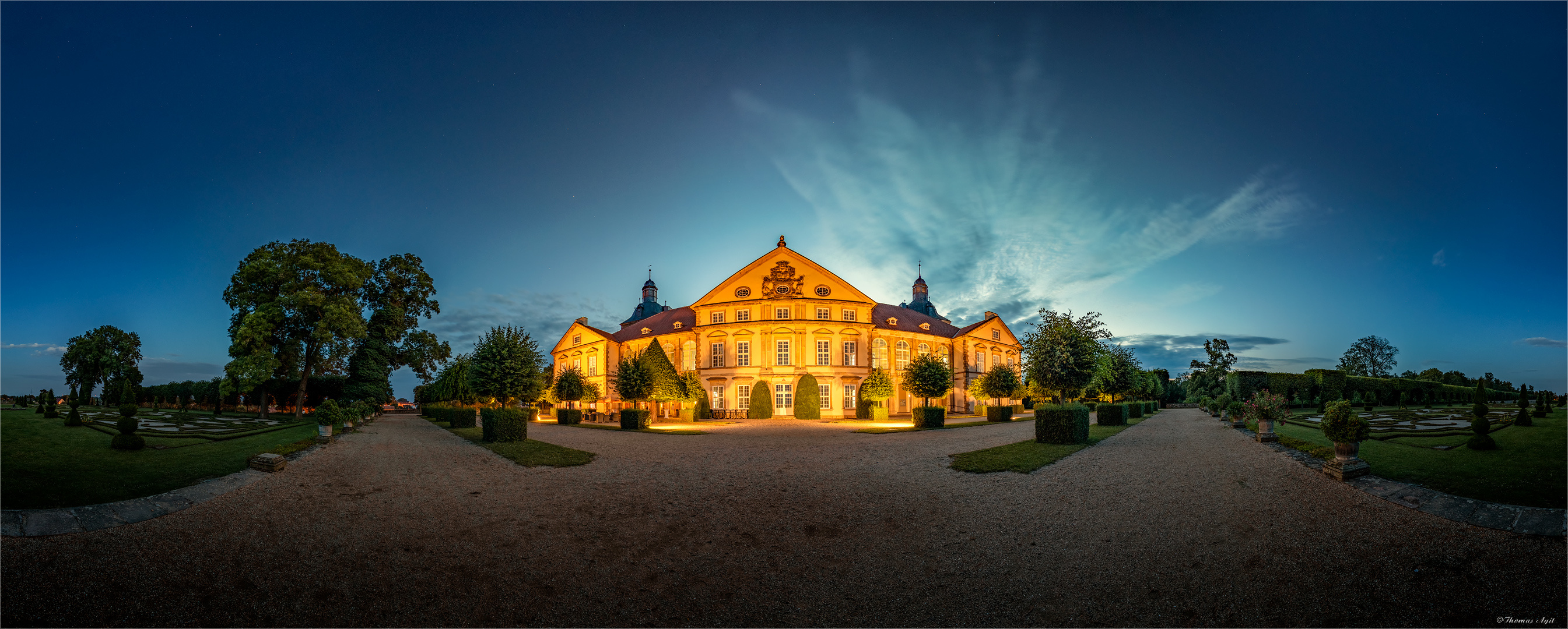 Das Schloss Hundisburg...