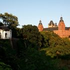 Das Schloss im Abendlicht