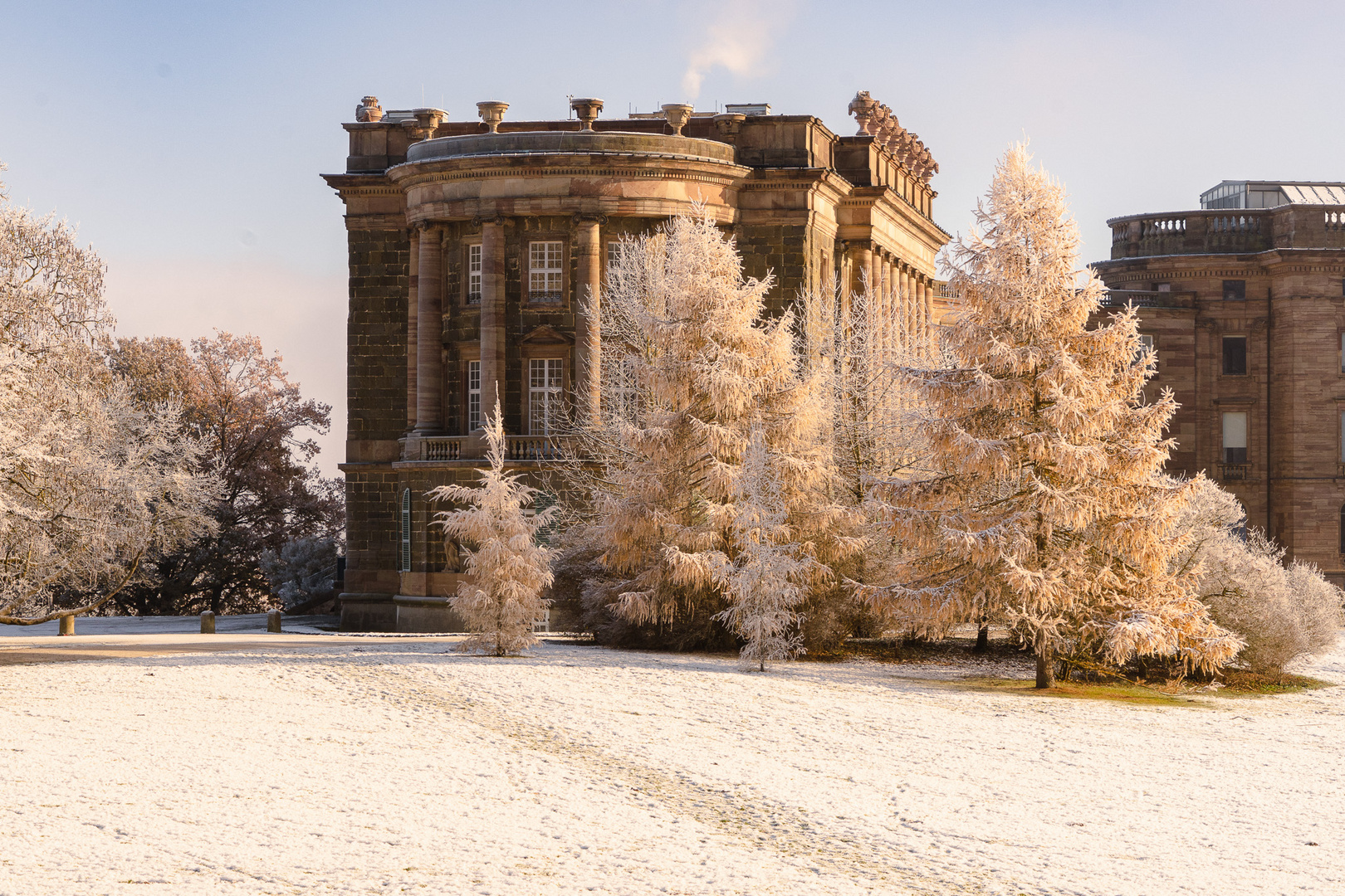 Das Schloss im Bergpark