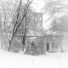 das Schloss im Schnee