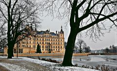 das Schloss im  Winter