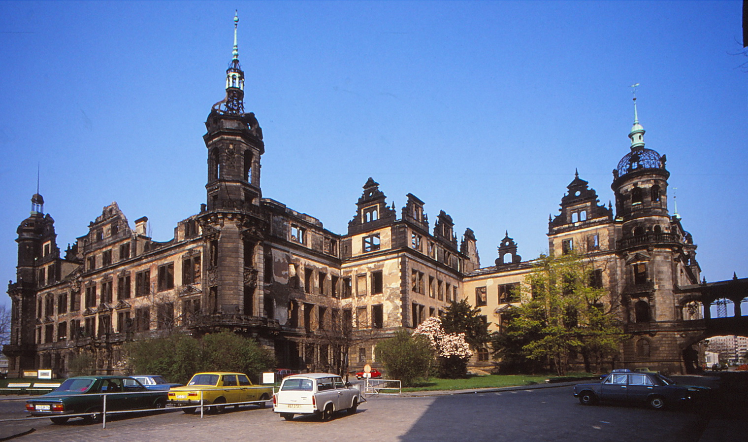 Das Schloss in Dresden 1984!