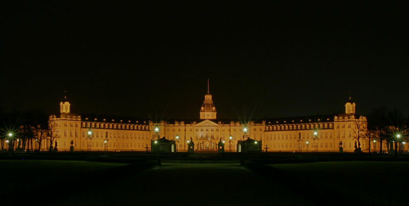 Das Schloss in Karlsruhe