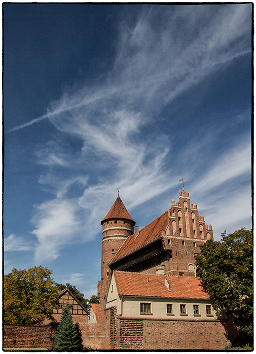 Das Schloss in Olsztyn ( Allenstein)