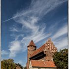 Das Schloss in Olsztyn ( Allenstein)