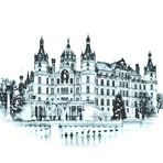 das Schloss  in Schwerin