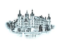 das Schloss  in Schwerin