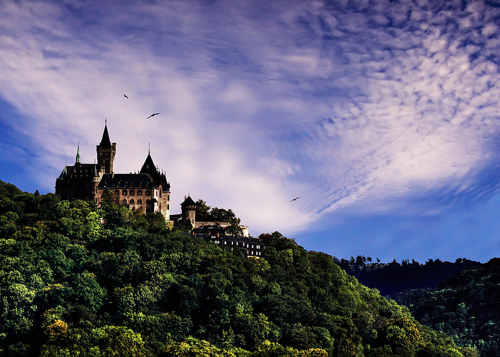 Das Schloss in Wernigerode