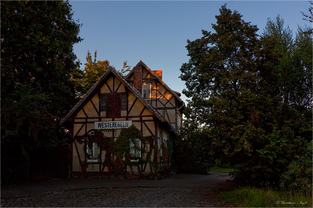 Das Schloß Letzlingen...