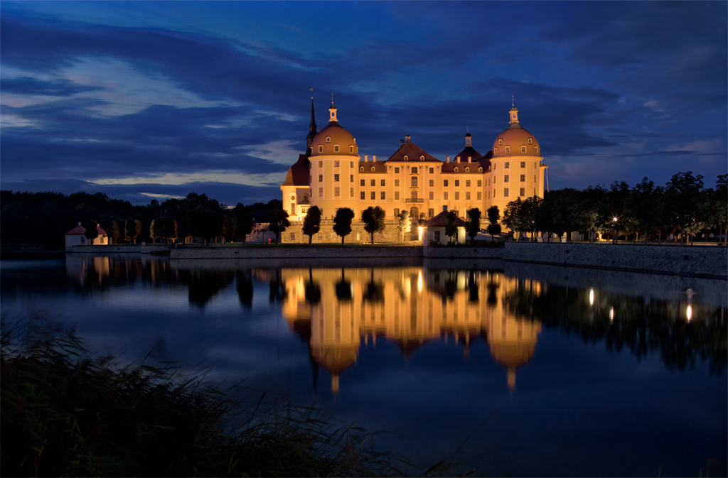 Das Schloß Moritzburg