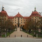 Das Schloss Moritzburg bei Dresden