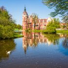 Das Schloss Muskau im Fürst-Pückler-Park