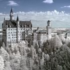 Das Schloss Neuschwanstein.