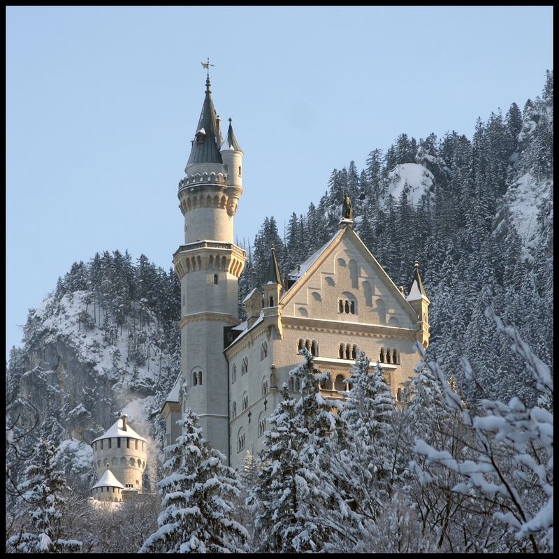 Das Schloss Neuschwanstein .....