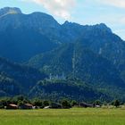 Das Schloß Neuschwanstein im leichten Dunst …