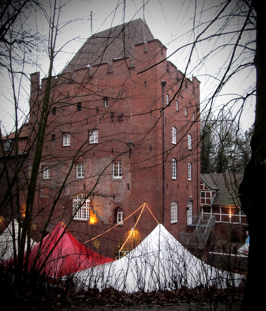 das Schloss Ritzebüttel ...