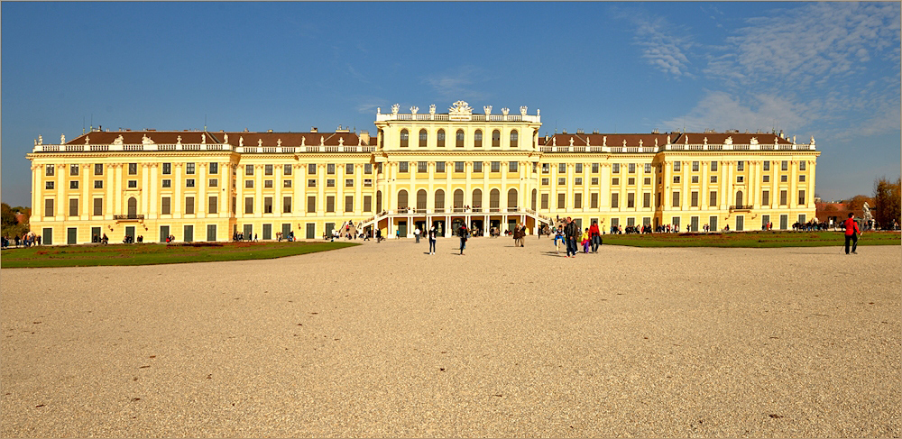 Das Schloss Schönbrunn (2) ...