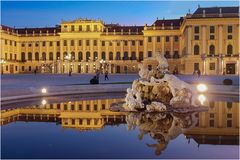 Das Schloß Schönbrunn in Wien