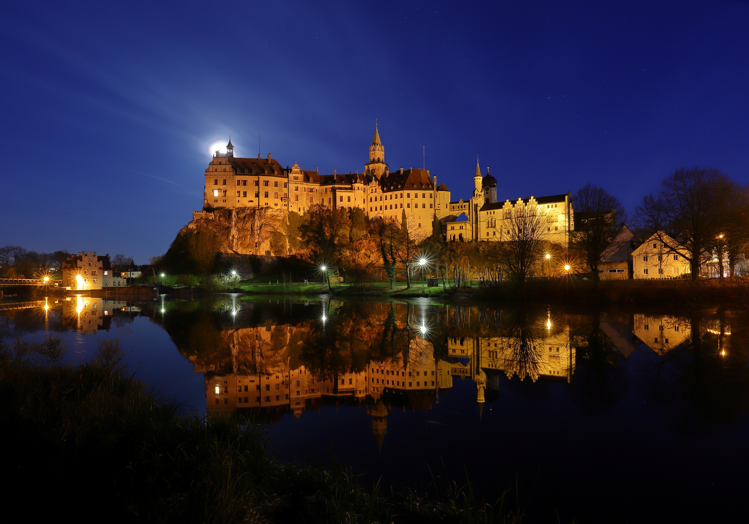 Das Schloß Sigmaringen...