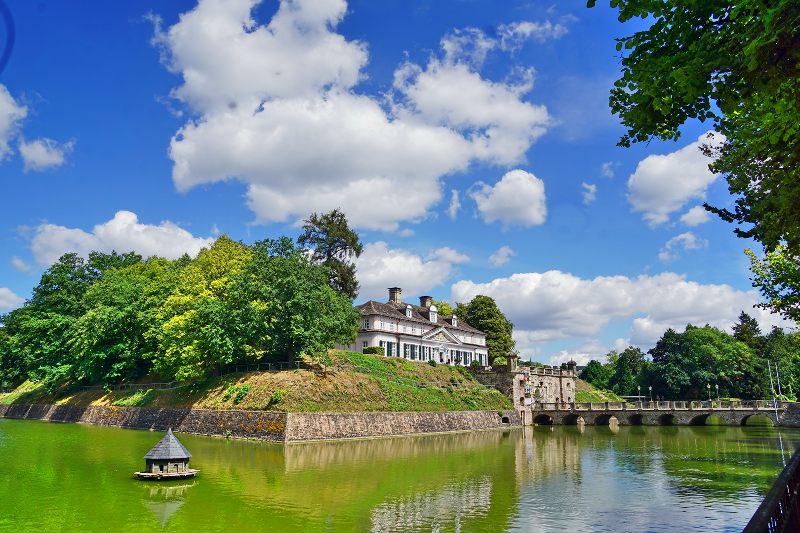 Das Schloss von Bad Pyrmont