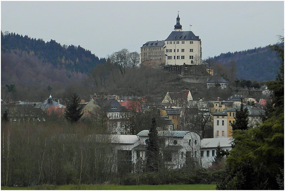 Das Schloss von Greiz