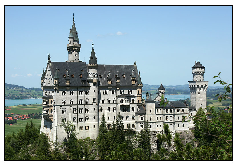 Das Schloss von König Ludwig II.