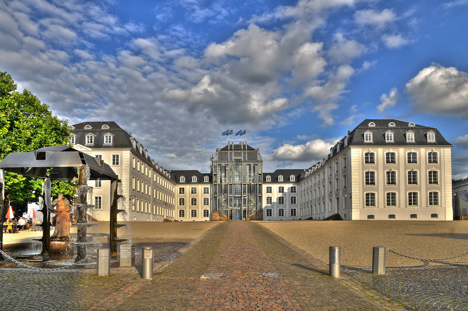 Das Schloss von Saarbrücken