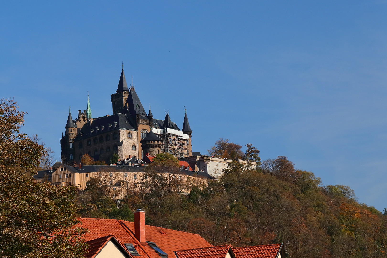 Das Schloss von Wernigerode 