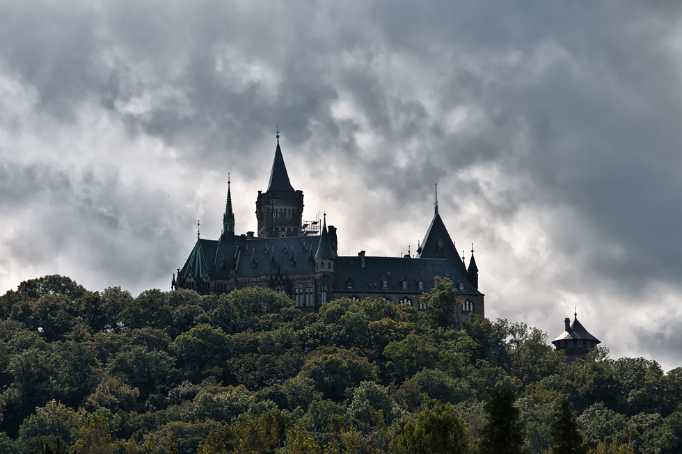 Das Schloß Wernigerode...