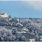 Das Schloss wird seit Jahren umgebaut...