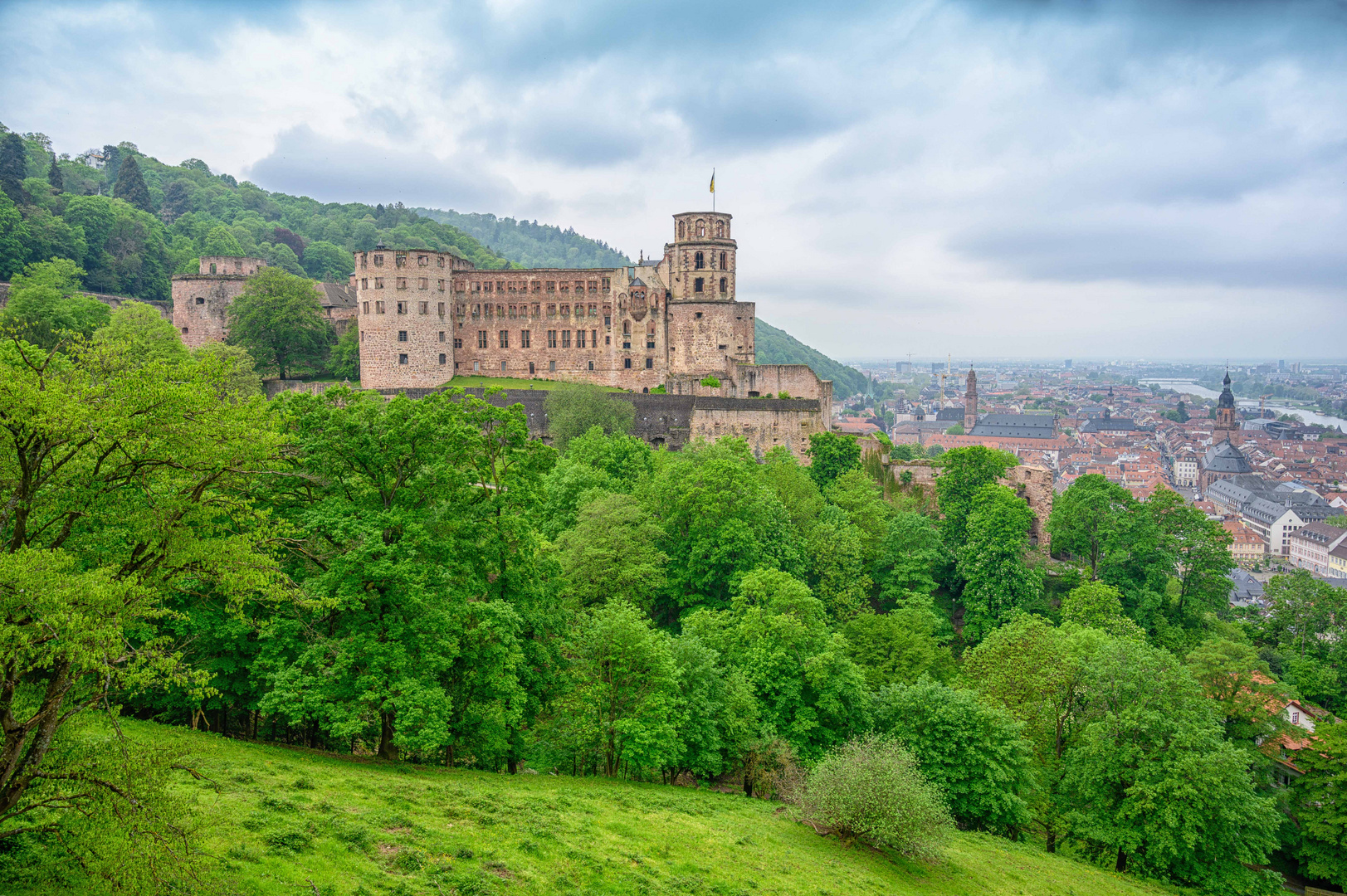 Das Schloß zu Heidelberg