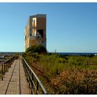 Das schmale Haus am Strand