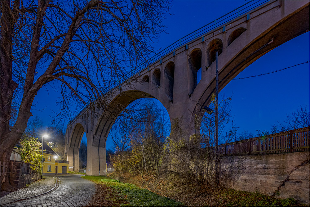 Das Schmalzgrundviadukt als Teilstück der ehemaligen Kupferbahn