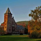 Das schnuckelige Schloss Saareck in Mettlach ....