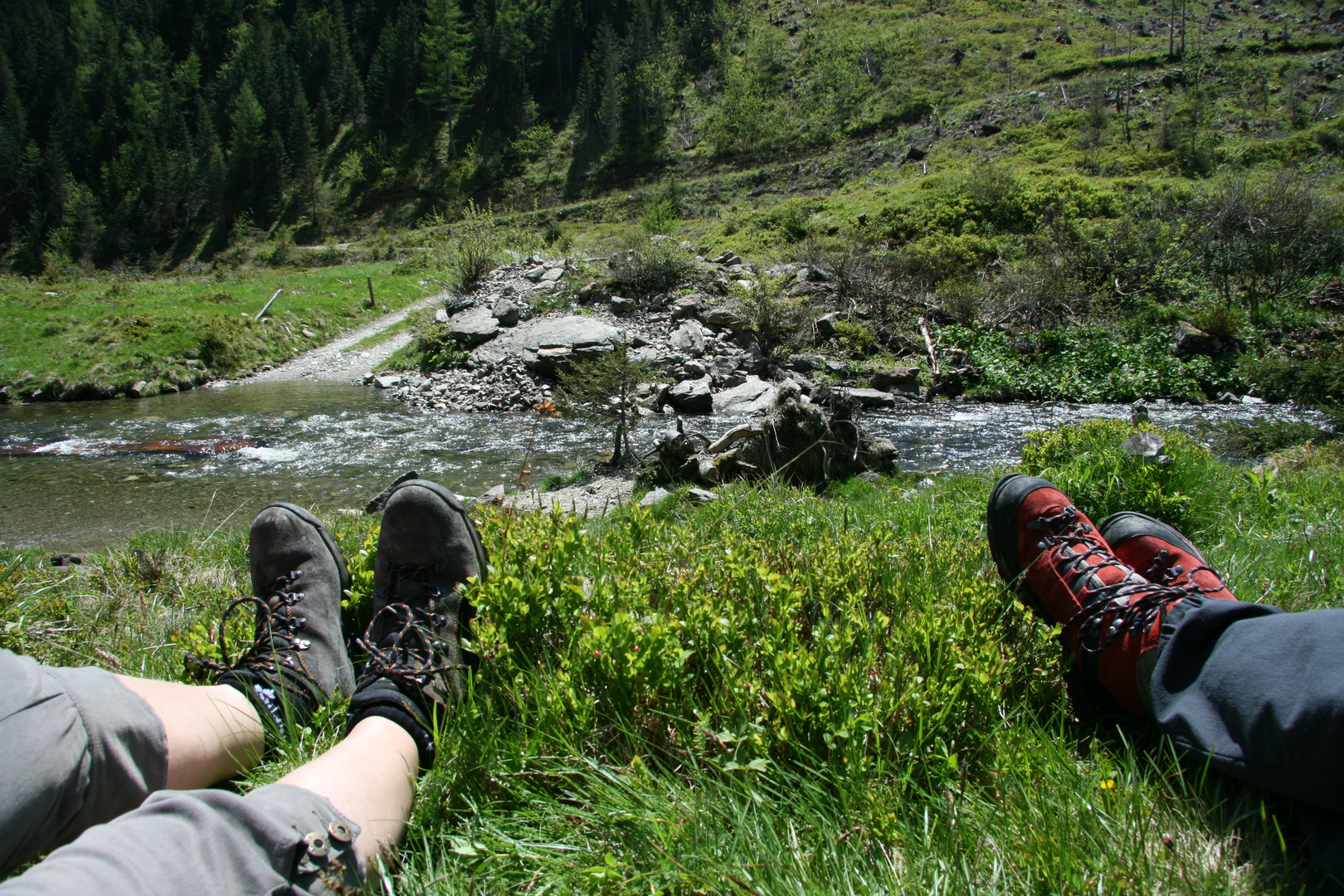 Das schöne am Wandern