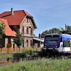 Das schöne Bahnhofsgebäude...