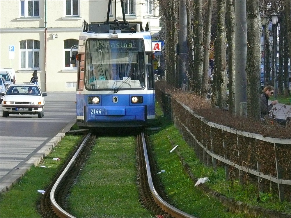 Das schöne Grün ist..