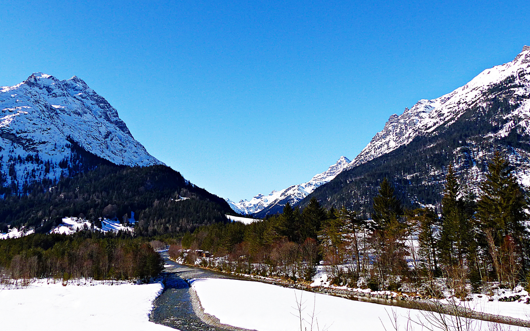 Das schöne Lechtal in Tirol