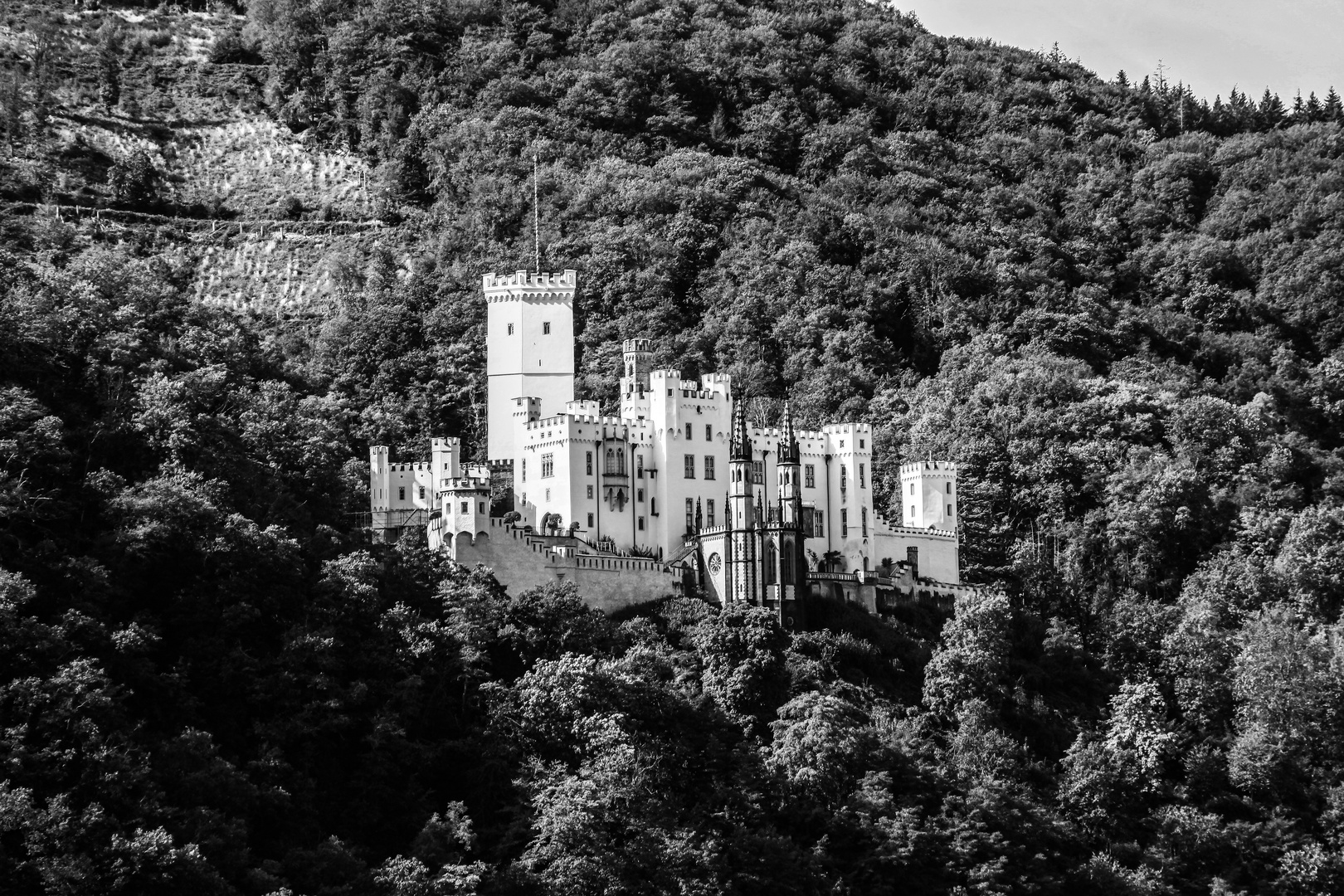 Das schöne Schloss Stolzenfels....